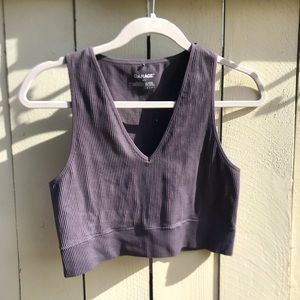 Garage ribbed tank top